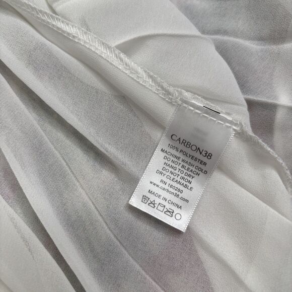 Carbon39 Mesh Pleated Maxi Skirt - Picture 4 of 6